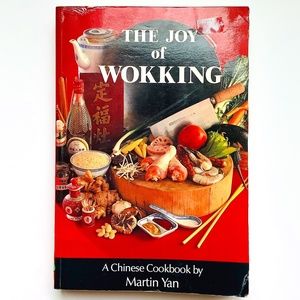 Vintage THE JOY OF WOKKING Cookbook by Martin Yan